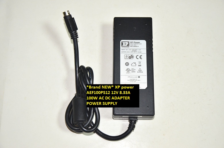 *Brand NEW*100W AEF100PS12 XP power 12V 8.33A AC DC ADAPTER POWER SUPPLY